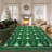 Machine Washable Christmas Rug Xmas Tree Floor Mats with Non-Slip Backing, Non Shedding Living Room Carpet, Decorative Holiday Indoor Rug for Bedroom, Nursery, Kitchen-1298609917