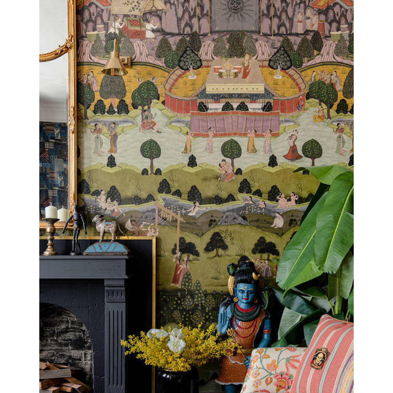 Woodstock Lifestyle Wallpaper Roll