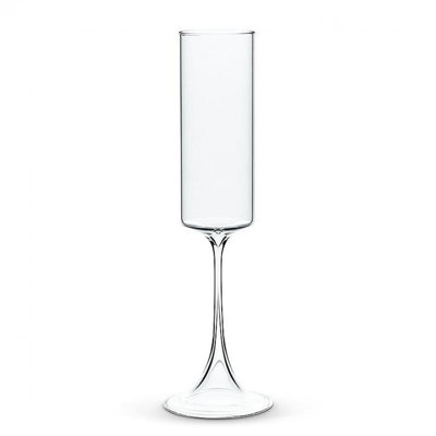Flûte élancée en verre