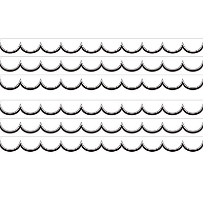 Scalloped Die-Cut Border Trim