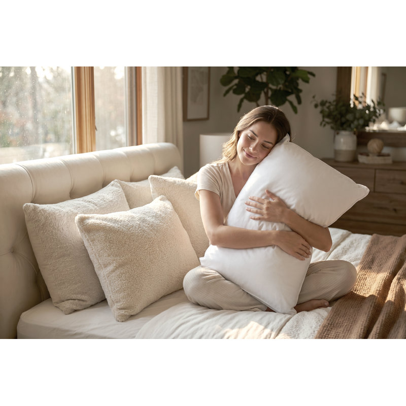 Down Alternative Sleeping Pillow - King Size, Rectangle 20"H x 38"W