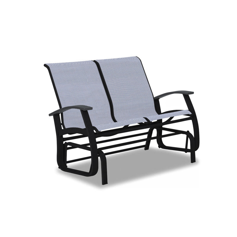 Banc oscillant Askar, Graphite classique P30, Noir texturé, Nickel