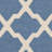 Bordeaux Geometric Blue/Beige Area Indoor/Outdoor Area Rug-707991561