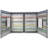 600 Key Adjustable Key Cabinet With Key Lock