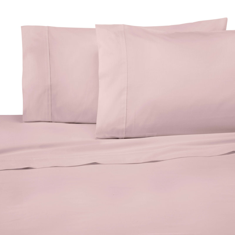 Modern Living 300 Thread Count 100% Cotton Sateen Sheet Set, Shadow, Queen Flat Sheet + 1 Fitted Sheet + 2 Pillowcases