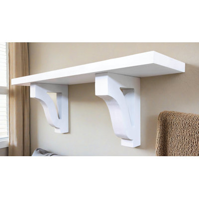 1" Shelves/W Corbels