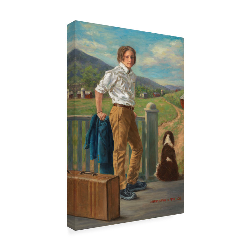 Art sur toile «Bachelor Christopher Pierce», H 24 po x l 16 po