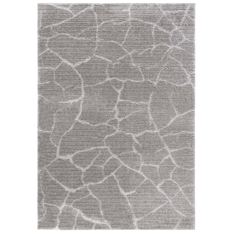 Averley Shag Performance Abstract Rug, Rectangle 5' x 7'