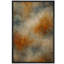 «Rustic Earth Tones Soft Warm Neutral Abstract Décor», reproduction d'art sur toile encadrée-120783858-120783862