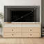 160cm Walnut Tv Stand Cabinet 6-drawer Large Capacity Entertainment Center, Media Console For Living Room Bedroom-1179382743