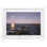 Moon Moon Coastline, reproduction encadrée sous verre, design par Shelley Carlisle