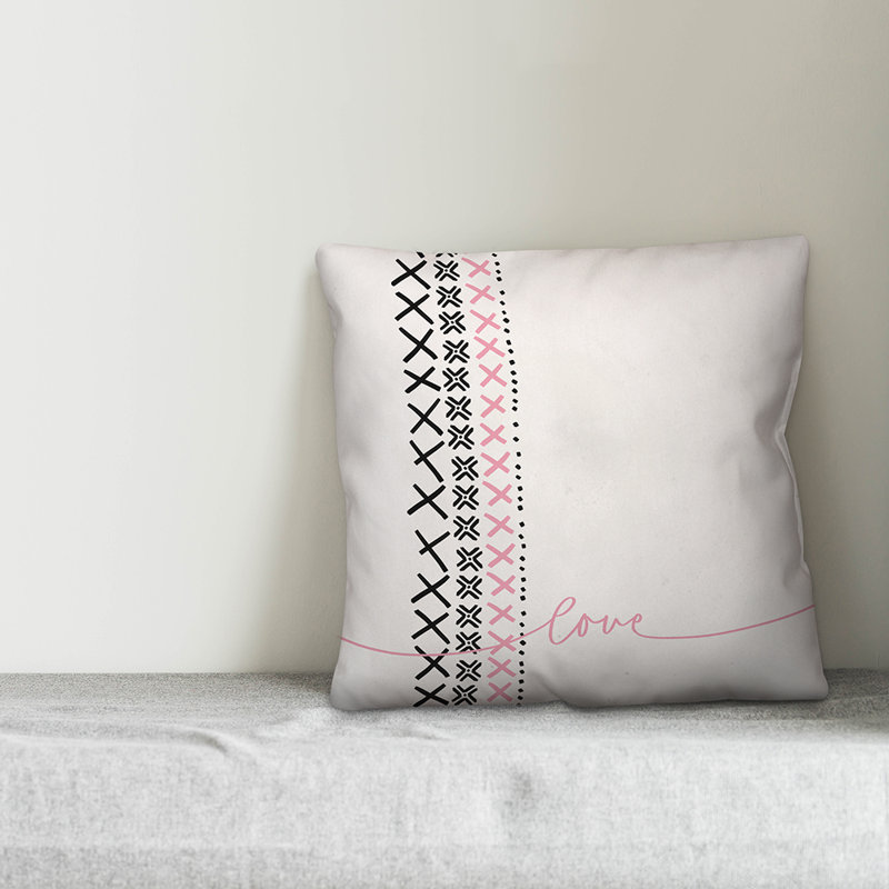 Throw Pillow, 16"H x 16"W