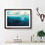 Boat Out To Sea Painting - Single Picture Frame Print on MDF-56632708-56632704