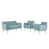 Teal is out of stock selected