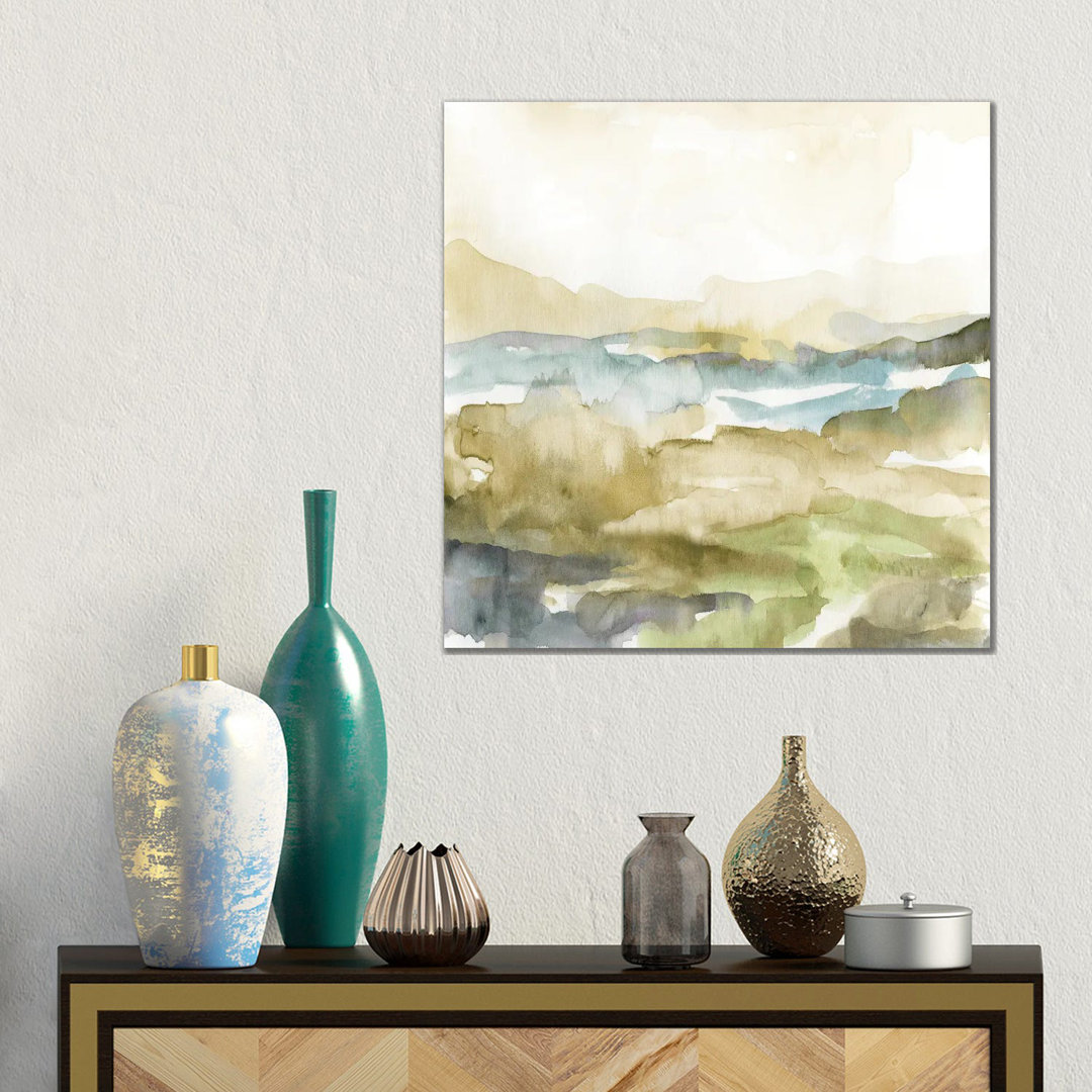 Spectrum Mountains von Nan - Gallery-Wrapped Canvas Giclée on Canvas