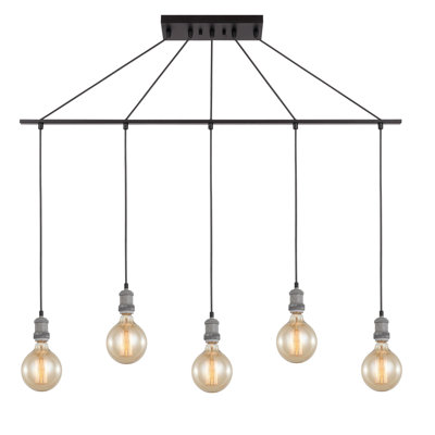 Pinnix 5 - Light Kitchen Island Pendant