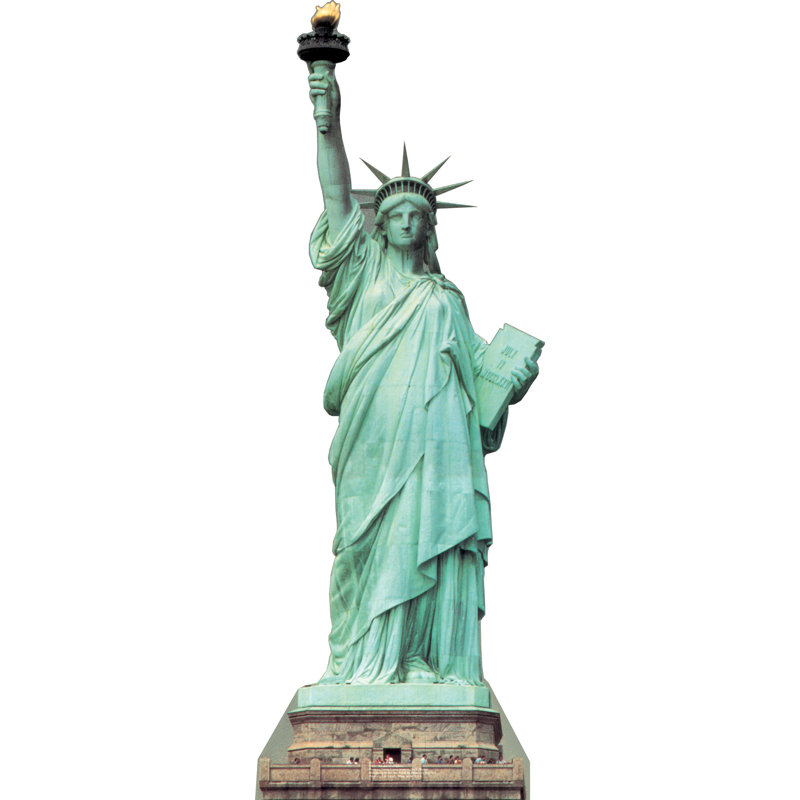 Statue of Liberty Life-Size Cardboard Standup Decor