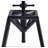 Botto Swivel Counter Stool with Metal Frame