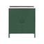 3 Piece Outdoor Kitchen Set with Sink VILAMA Metal Green