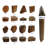 Rectangle Top with Triangle Handle Wood Beer Tap Handle Header Keg Handle Faucet Pub Draft Marker