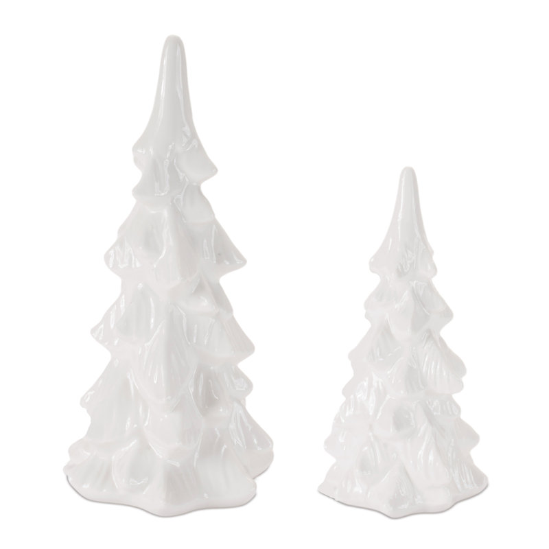 Glossy Ceramic Christmas Trees