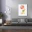 «Garden Poppy On White» par Danhui Nai, art mural sur toile-494903222