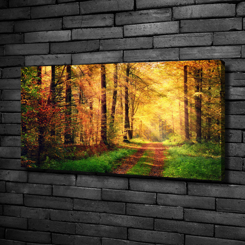 Autumn Forest - Wrapped Canvas Print