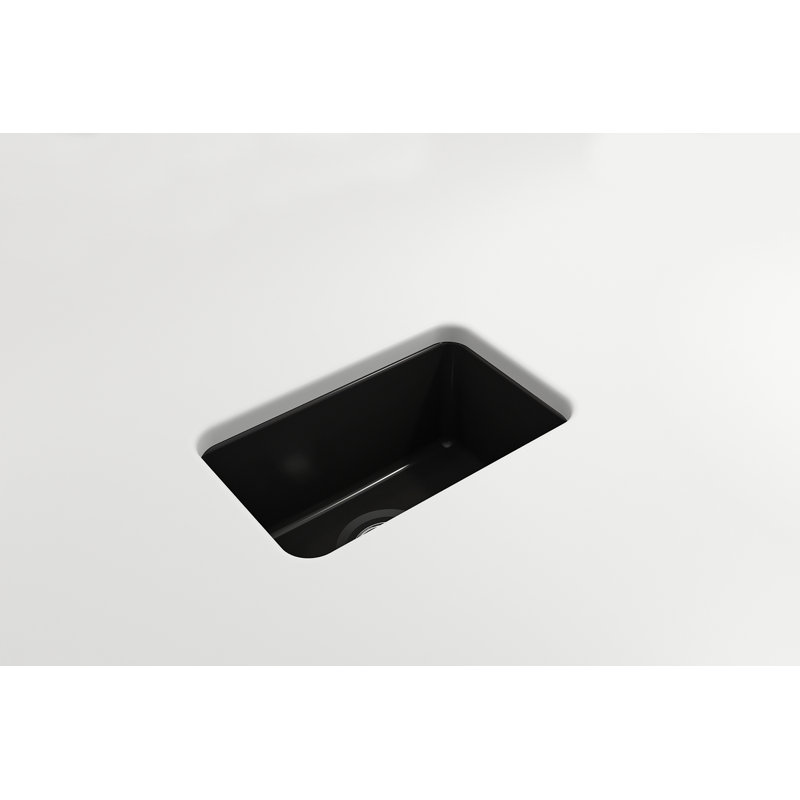 12'' L Kitchen Sink, Matte Black