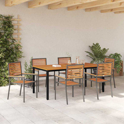 7 Piece Garden Dining Set