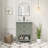 Daum 24" Single Bathroom Vanity With Ceramic Sink Top, 2 Smooth Drawers, Faucet-102980748