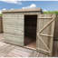 Rumelange 8 ft. W x 3 ft. D Solid Wood Garden Shed