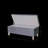 High Capacity 400 Lbs Storage Bench With Cushion And Interior Space Stylish Hidden Leg Structure-1518797482