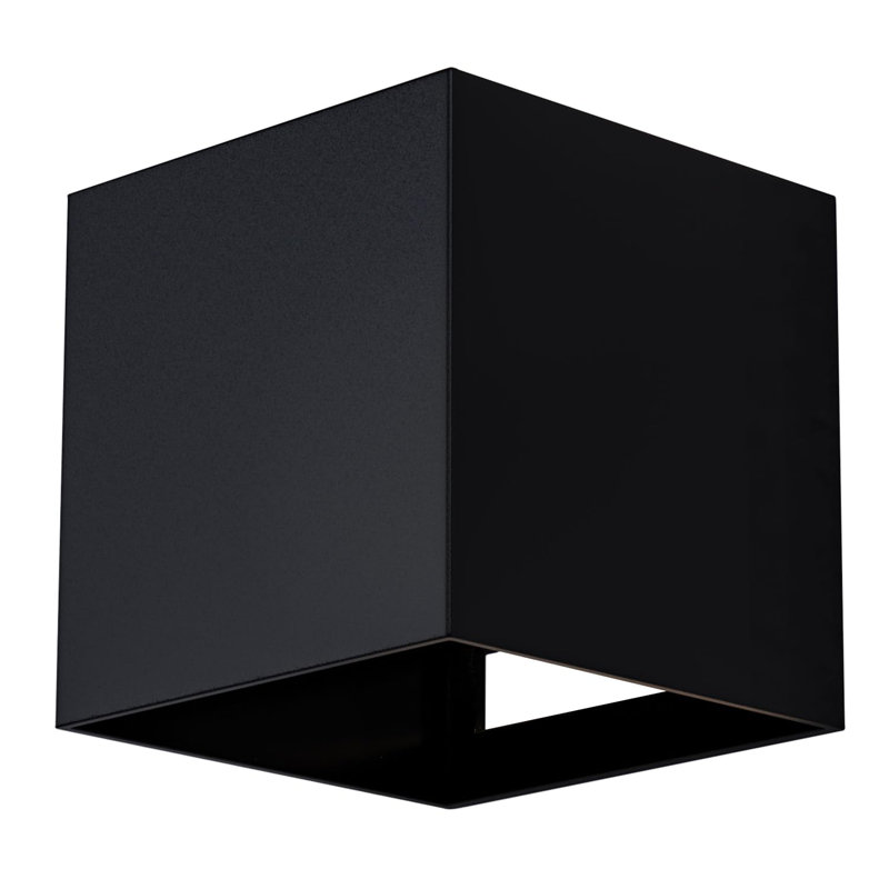 Adlin 1 - Light LED Dimmable Wall Mounted Sconces, Black
