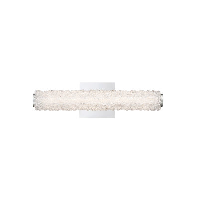 SASSI Chrome LED Vanity Wall Sconce