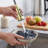 High Arc Kitchen Faucet with 2-Function Pull Down Sprayer Single Handle Deck Mount-122556124