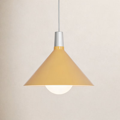 Bower Single Light Aluminium Dimmable Pendant
