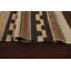 Tapis tribal en laine à teinture naturelle kilim tissé à plat
