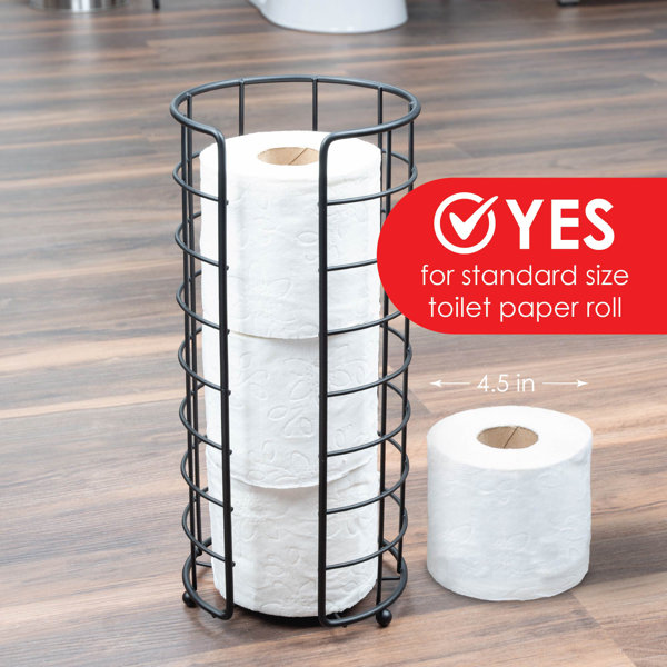 Utility-Sink Freestanding Toilet Paper Holder & Reviews