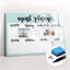 Magnetic Glass Dry Erase Board