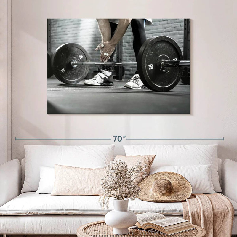 Addicted to weightlifting Sireci, H 32 po x l 48 po