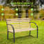 Folcroft Iron Outdoor Bench