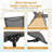 Shinaya Outdoor Metal Chaise Lounge