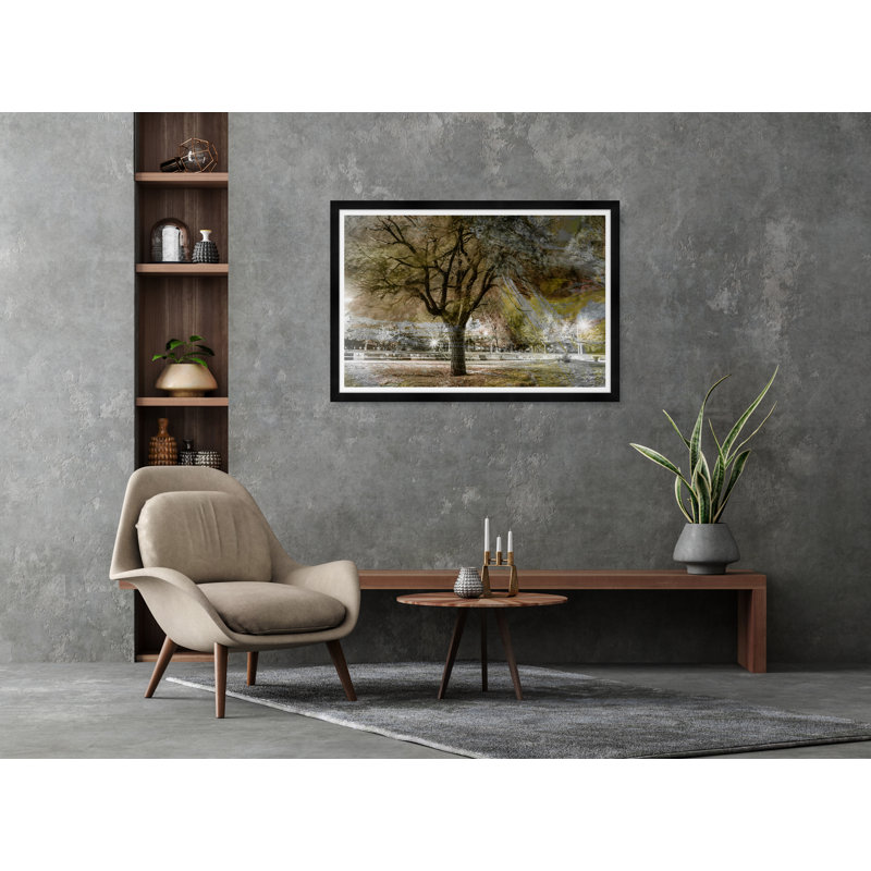 Park In Bronze Print