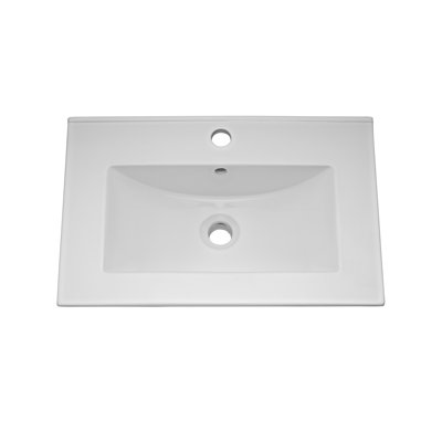 Athena 805 mm Single Vanity with Integrated Ceramic Basin