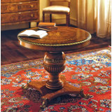 Pedestal End Table