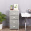 Pegues 45cm W Metal Bedside Table