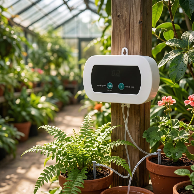 Automatic Watering System Irrigation Kit Indoor Plant Device, Plant Waterer Smart Timer