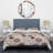 Brown Circle Dots Abstract Duvet Cover