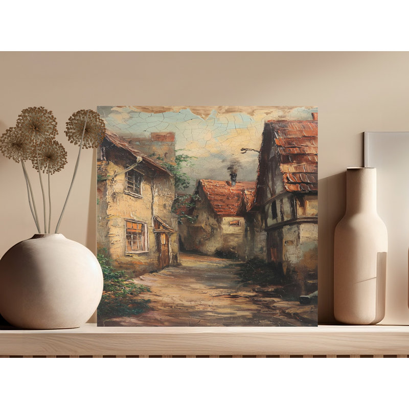 1 Piece Wrapped Canvas Wall Art Set, 15.24 cm H x 15.24 cm W