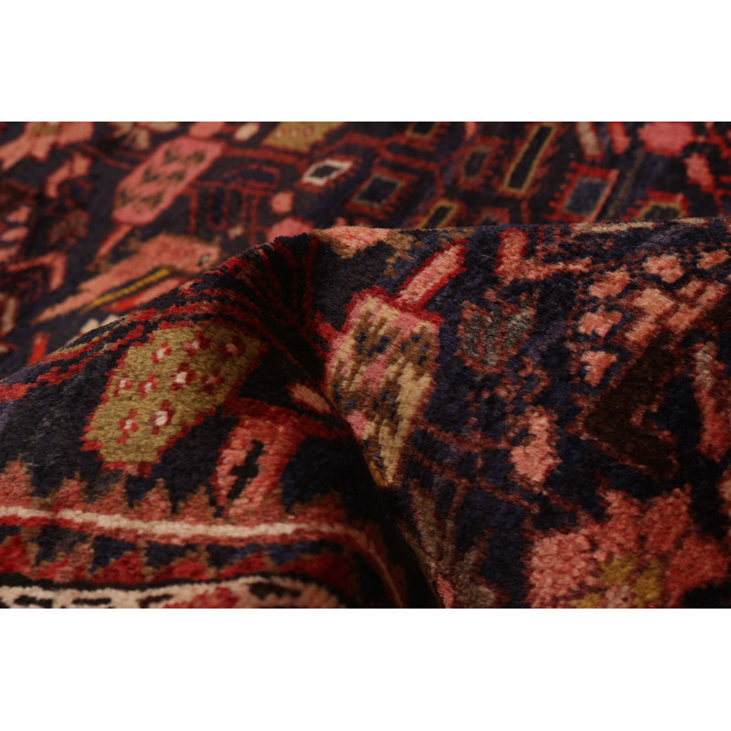 Tapis bleu marine Andelz 4 pi 8 po x 9 pi 11 po